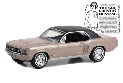 Diecast Model - 1967 Ford Mustang - Scale: 1/64 (Smartfox)