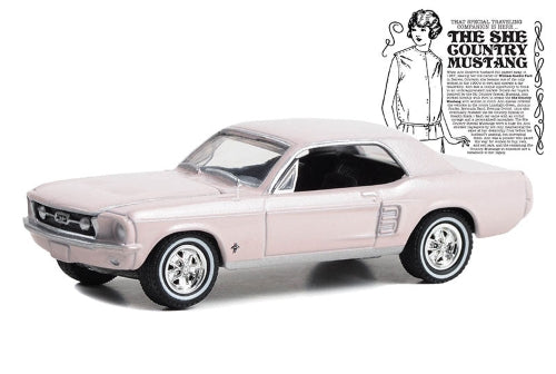 Diecast Model - 1967 Ford Mustang - Scale: 1/64