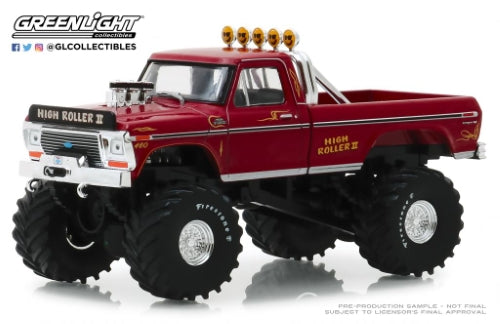 Diecast Model - 1979 Ford F-250 Monster Truck- High Roller