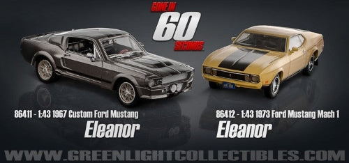 1967 Ford Mustang - Gone in 60 Seconds (2000) Eleanor - Scale: 1/43