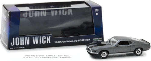 Diecast Model - 1969 Ford Mustang BOSS 429 - Scale: 1/43
