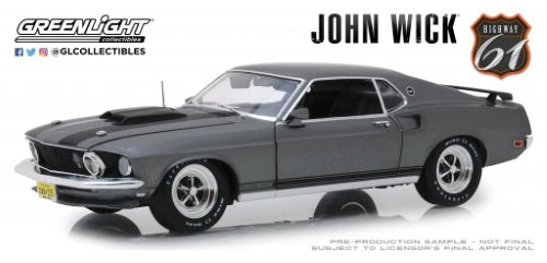 Diecast Model - 1969 Ford Mustang Boss 429 - Scale: 1/18