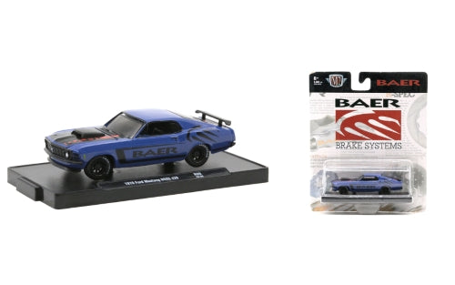 Diecast Model - 1970 Ford Mustang BOSS 429 - Scale: 1/64