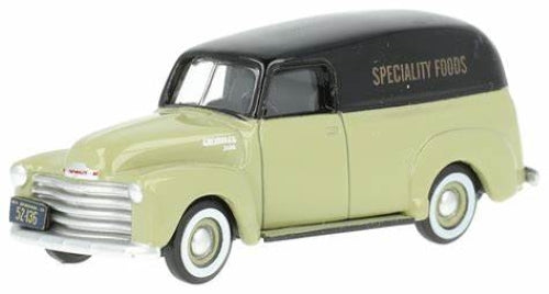 Diecast Model - 1950 Chevrolet Panel Van - Scale: 1/87 (Smartfox)
