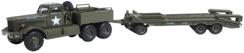 Diecast Model - Diamond T Tank Transporter & Trailer