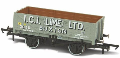 Diecast Model - Mineral Wagon, 5 Plank, ICI (Lime) Ltd
