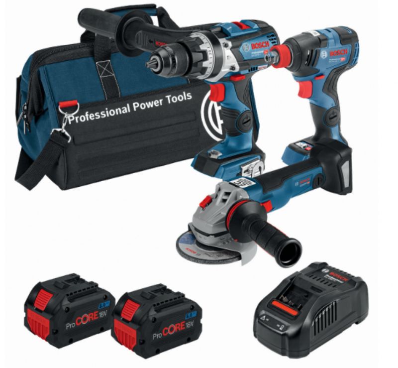 Bosch 18V 3 Pce Combo Kit (Each)