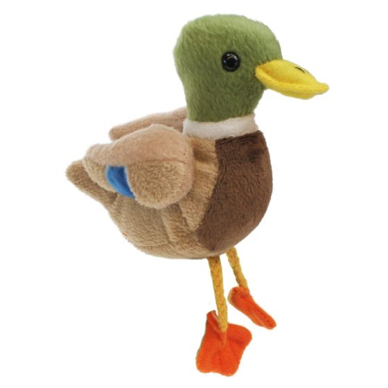 Finger Puppet - Mallard Duck - Puppet Co.