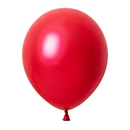 Metallic Red Latex Balloons 30cm 100 Pack - Anagram Australia