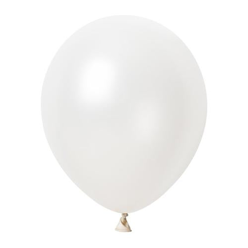 Pearl White Latex Balloons 30cm 100 Pack - Anagram Australia
