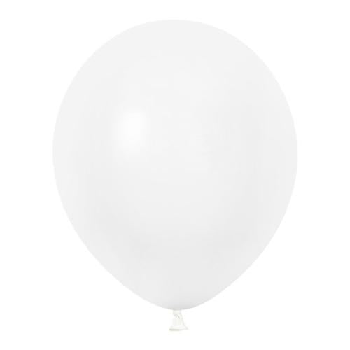White Latex Balloons 45cm 6 Pack - Anagram Australia
