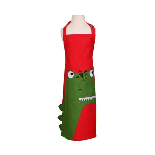 Children's Cotton Apron Roar Dinosaur Print - Dexam