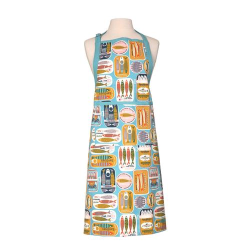 Sardines Adult Apron - Blue - Dexam