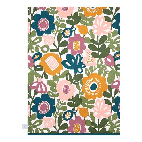 Mr Fox Tea Towels - Set of 3 - Green - Scion
