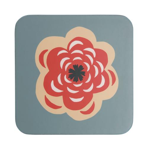 Cottage Garden Floral Coasters - Set of 4 - Multi