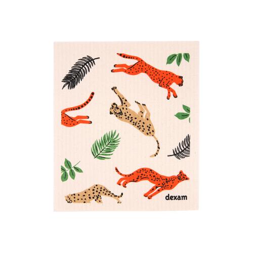 Swedish Dishcloth - Leopard Print - Dexam