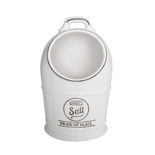 Pride of Place Ceramic Salt Pig - White - T&G