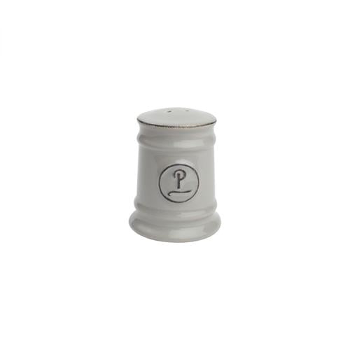 Pride of Place Ceramic Pepper Shaker - Cool Grey - T&G