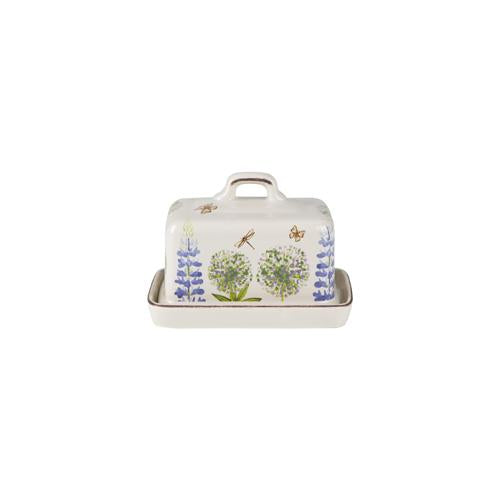 Cottage Garden Ceramic Butter Dish - T&G