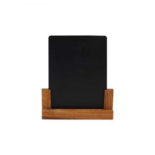 Removable A5 Chalk Board with Acacia Wood 210 x 240mm - T&G