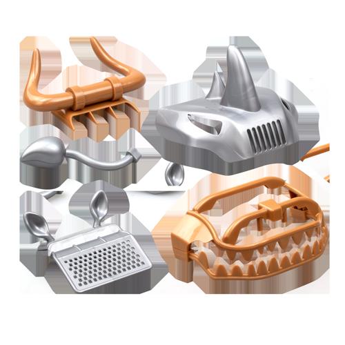 EXOST Mega Beast 1:12 RC Car With Custom Accessories - Silverlit