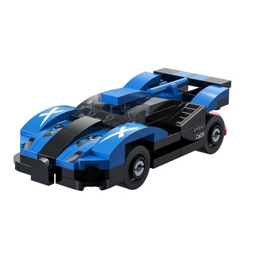 Starfall Meteor Supercar Building Set 1:48 - CaDA