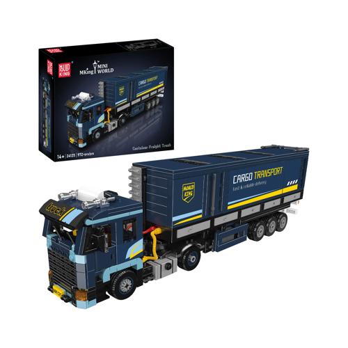 Container Freight Truck Building Set 972 Pieces - Mould King