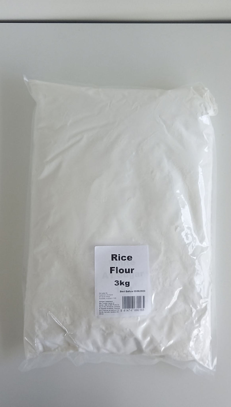 Flour Rice White 3kg  - BAG
