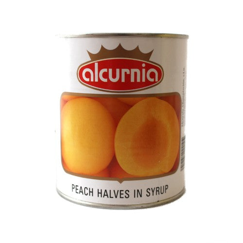 Peach Halves Alcurnia 850g  - TIN