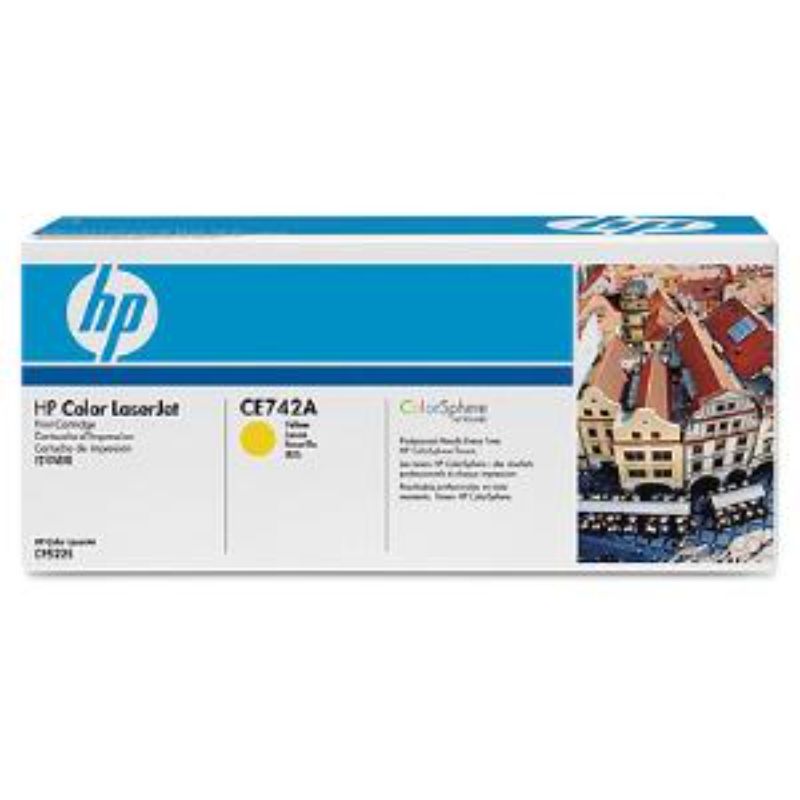 HP 307A Original Toner Cartridge - Single Pack - Yellow - Laser - 7300 Pages -