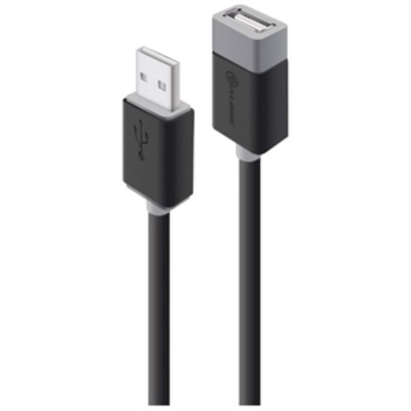 Alogic USB 2.0 Type A to Type A Extension Cable - Male to Female - 2 m USB Data