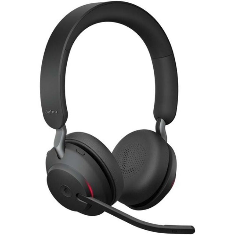 Jabra Evolve2 65 Headset - Stereo - USB Type C - Wireless - Bluetooth - Over-th