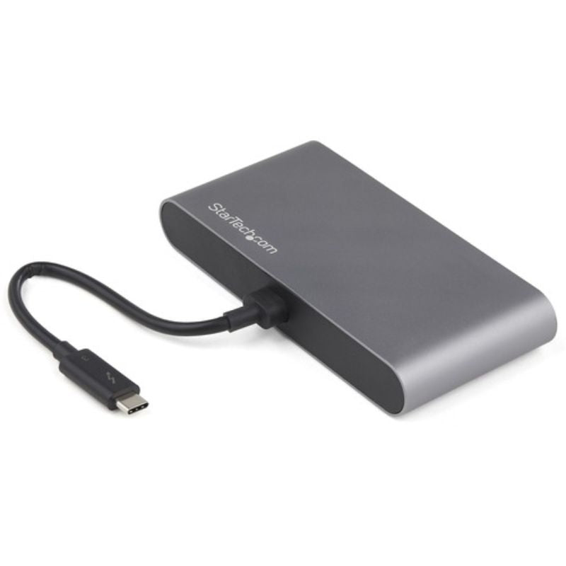 Startech Thunderbolt 3 Mini Dock - Portable Dual Monitor w/ DP 4K 60Hz - 2X USB