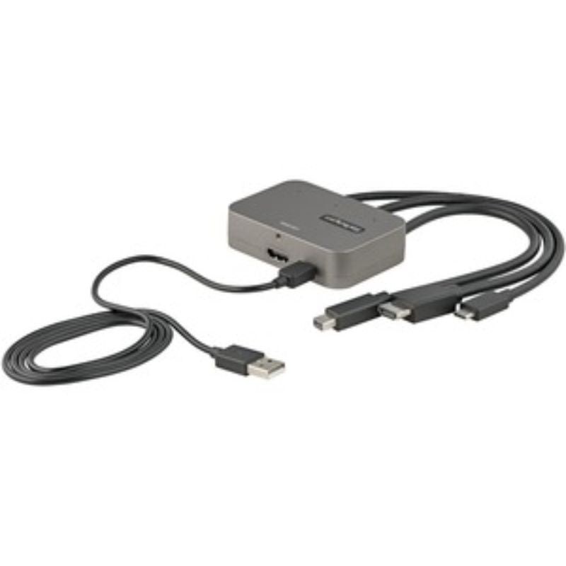 StarTech.com Mini DisplayPort/HDMI/USB-C Audio/Video Adapter - 1 x Type C Male