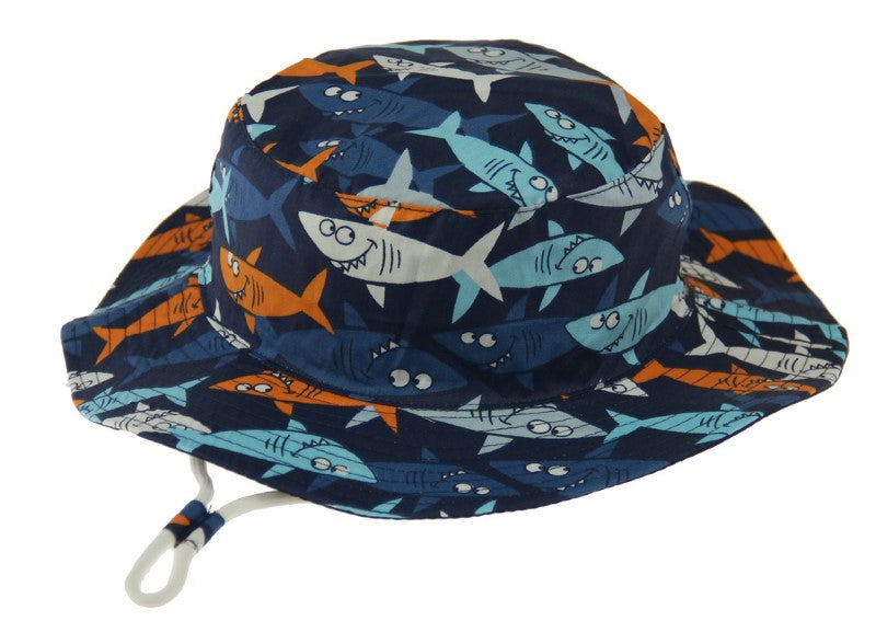 Hat - Shark Kids Wide Brim 50cm - 50cm - Set of 2