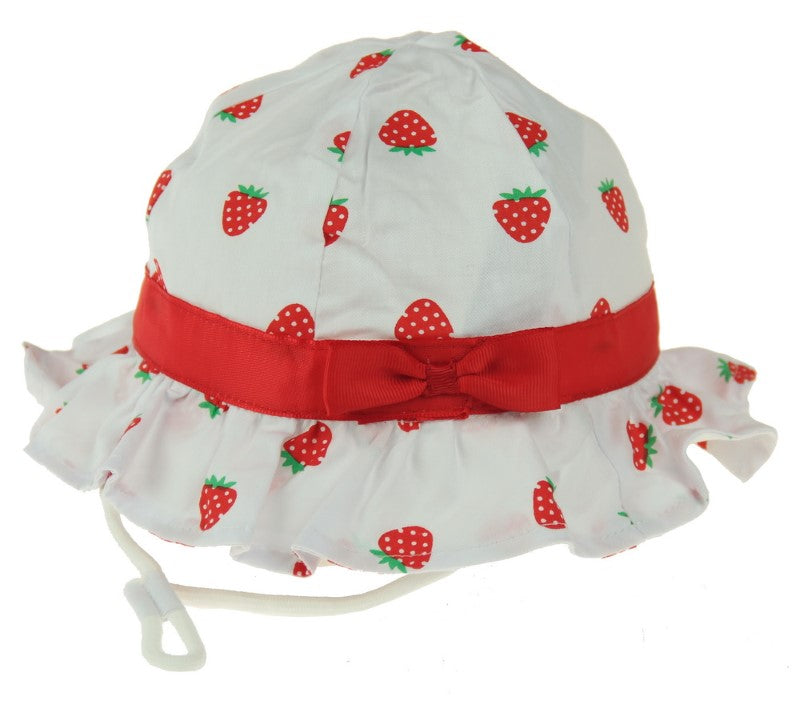 Hat - Strawberry Kid Bucket Hat 54cm - 54cm - Set of 2
