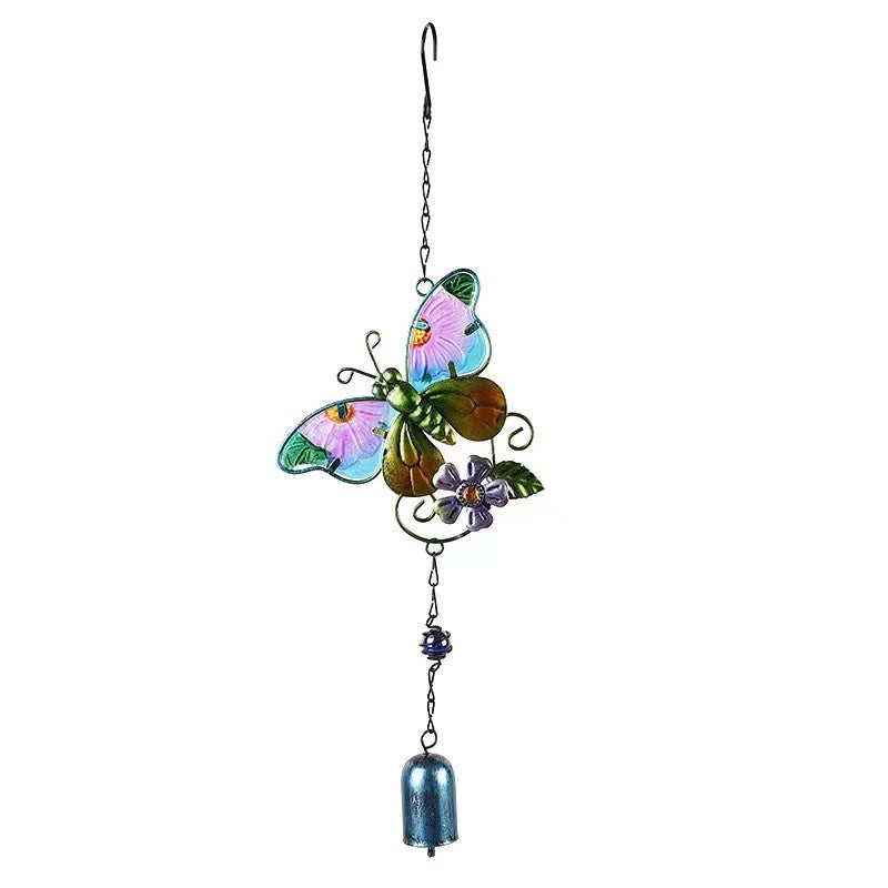 Suncatcher / Windspinner - Bell Wind Chime - BUTTERFLY - Set of 2