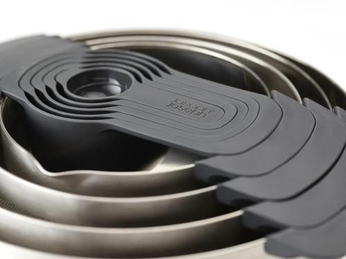 Nest 9 Steel Bowl Set - Joseph Joseph