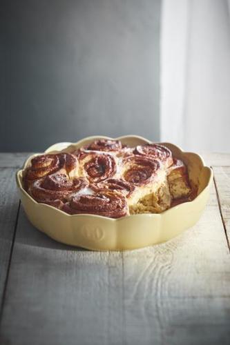 Madeleine Round Dish - Vanilla - Emile Henry