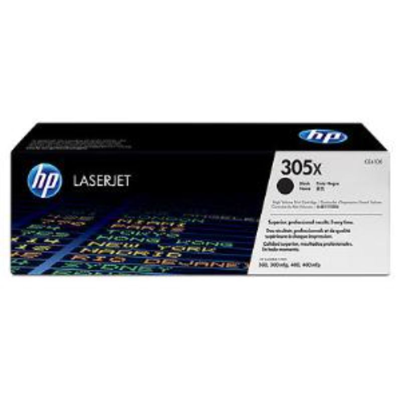 HP 305X Original Toner Cartridge - Black - Laser - 4000 Pages - 1 Each