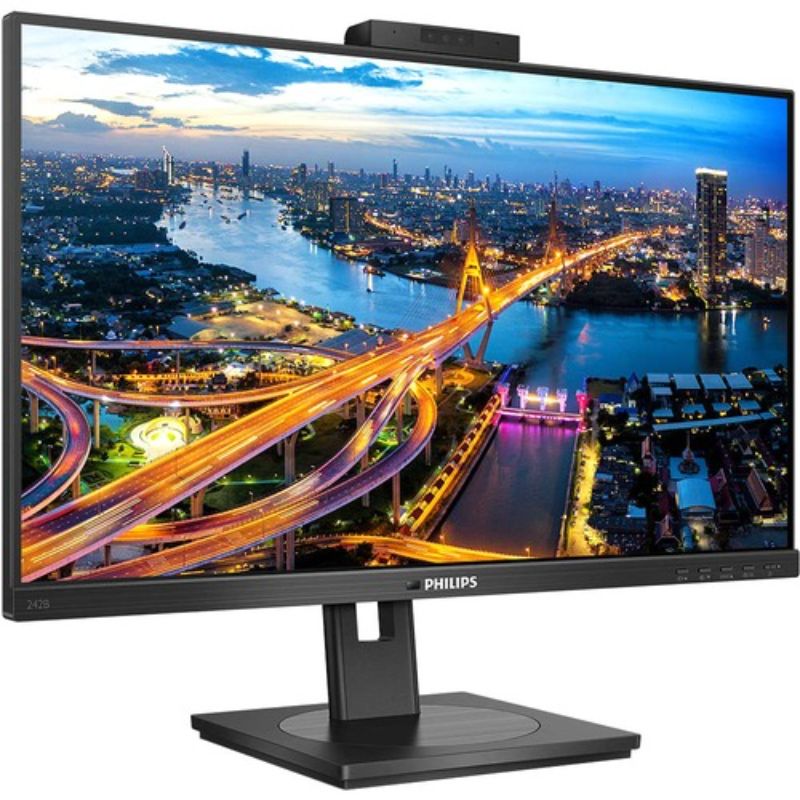 Philips 242B1H 60.5 cm (23.8") Full HD WLED LCD Monitor - 16:9 - Textured Black