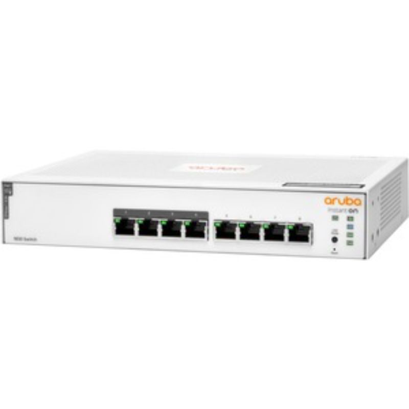 Aruba Instant On 1830 8G 4p Class4 PoE 65W Switch - 8 Ports - Manageable - Gigab