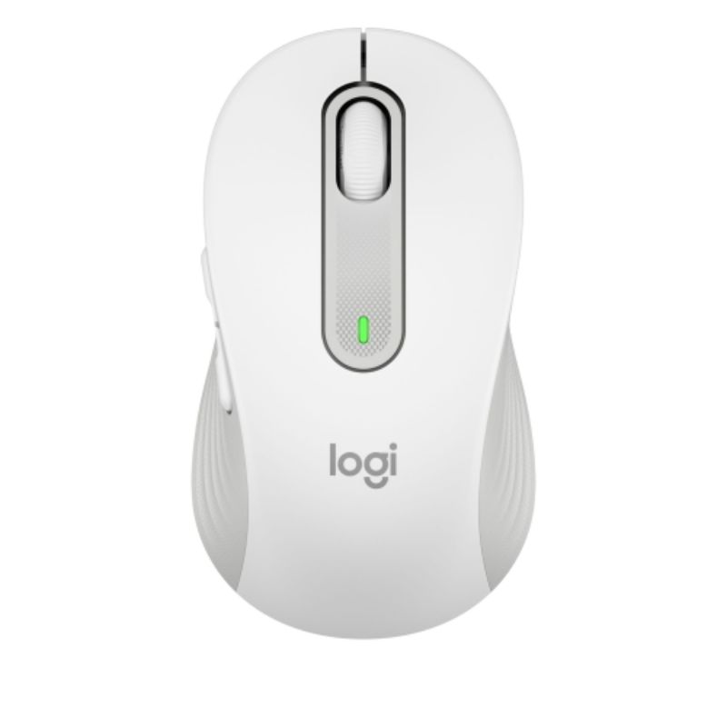 Logitech Signature M650 Mouse - Optical - Wireless - Bluetooth - Off White - USB