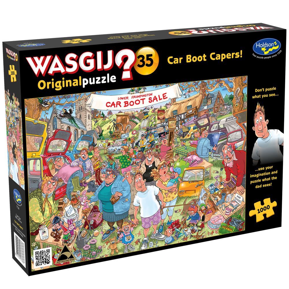 Holdson Puzzle - Wasgij Original 35, 1000pc (Car Boot Capers)