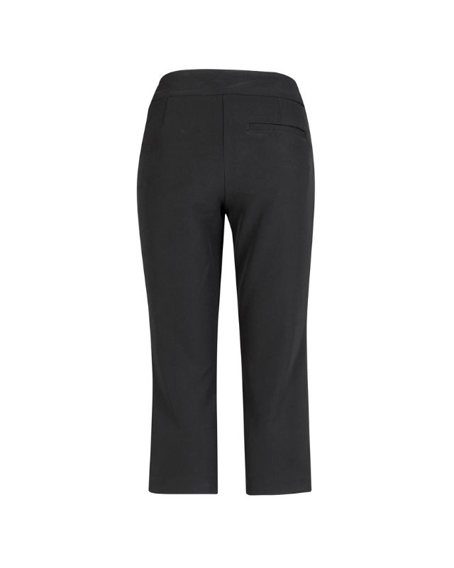 Womens Jane 3/4 Length Stretch Pant - Charcoal (Size 8)