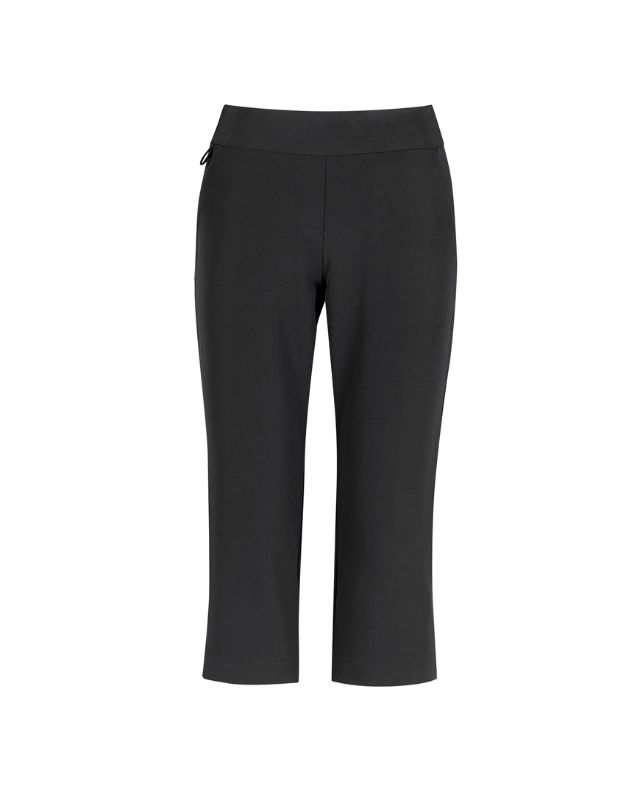 Womens Jane 3/4 Length Stretch Pant - Charcoal (Size 8)