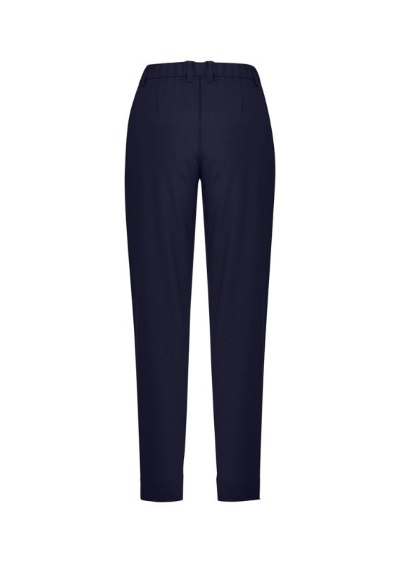 Womens Comfort Waist Slim Leg Pant - Navy (Size 28)