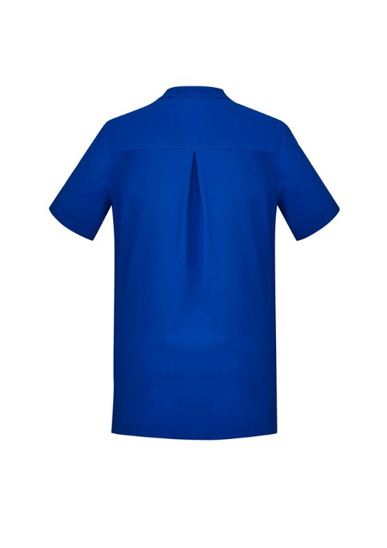 Womens Florence Plain S/S Tunic - Electric Blue (Size 4)