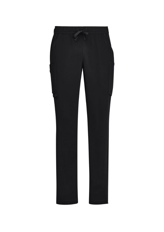 Mens Avery Straight Leg Scrub Pant - Black (Large)