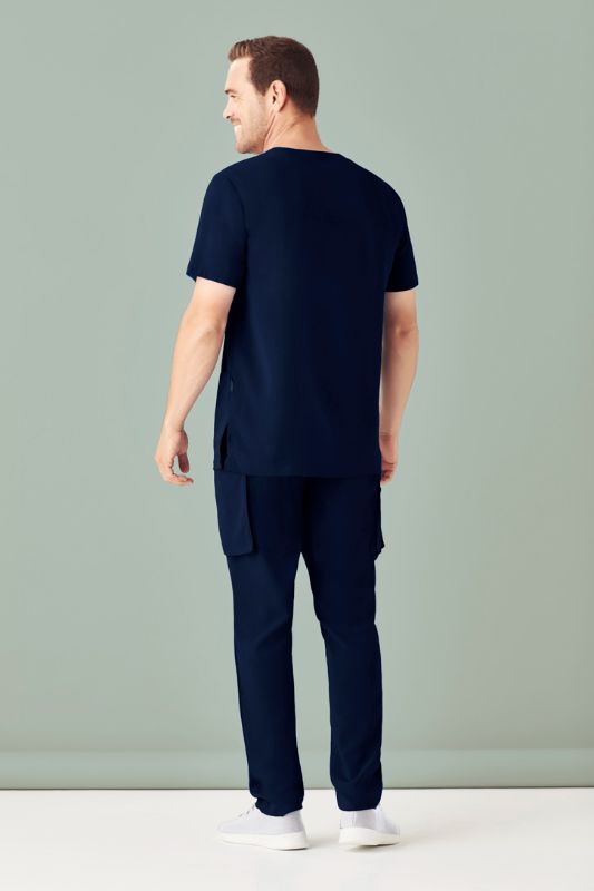 Mens Avery Straight Leg Scrub Pant - Midnight Navy (Medium)